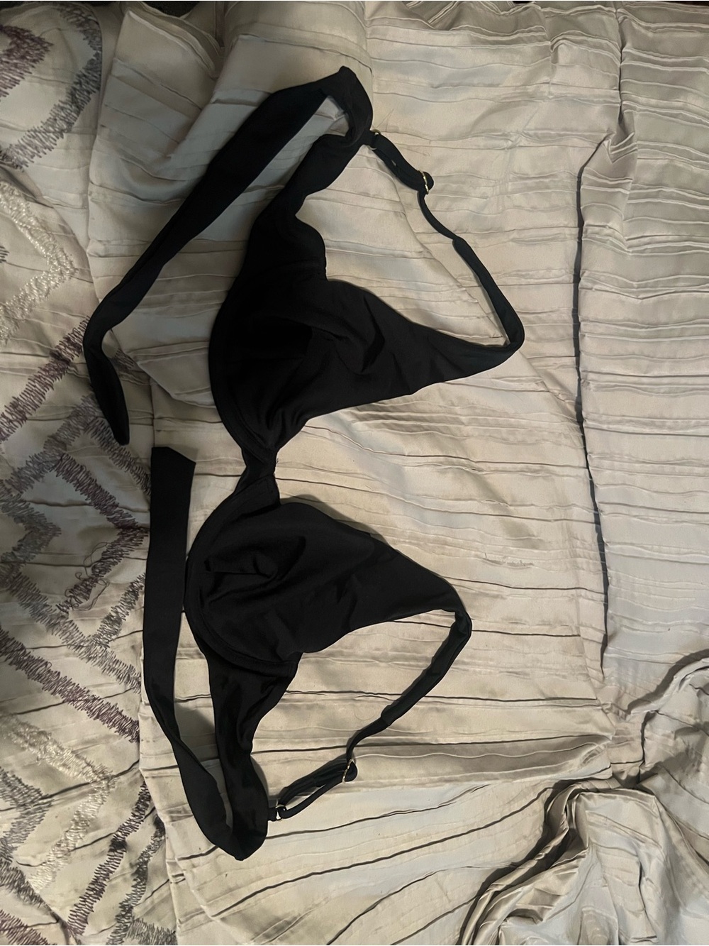 Monday Swimwear Black underwire Bikini Top